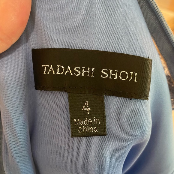 Tadashi Shoji Corded Lace Cap-Sleeve Cocktail Dress - Picture 12 of 12